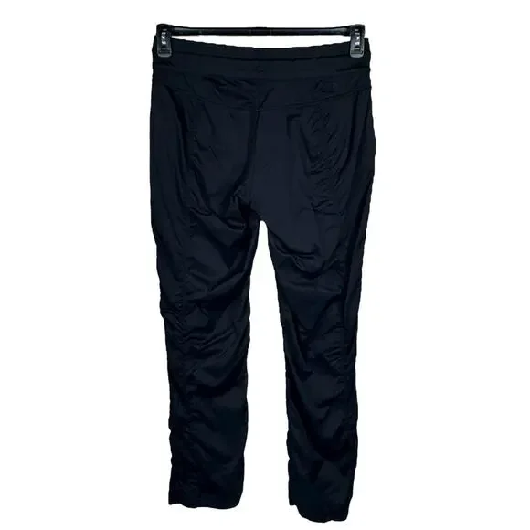 North Face Womens Large Aphrodite 2.0 Pants UPF Stretch DWR Pull-On Pocket Black - Picture 4 of 10